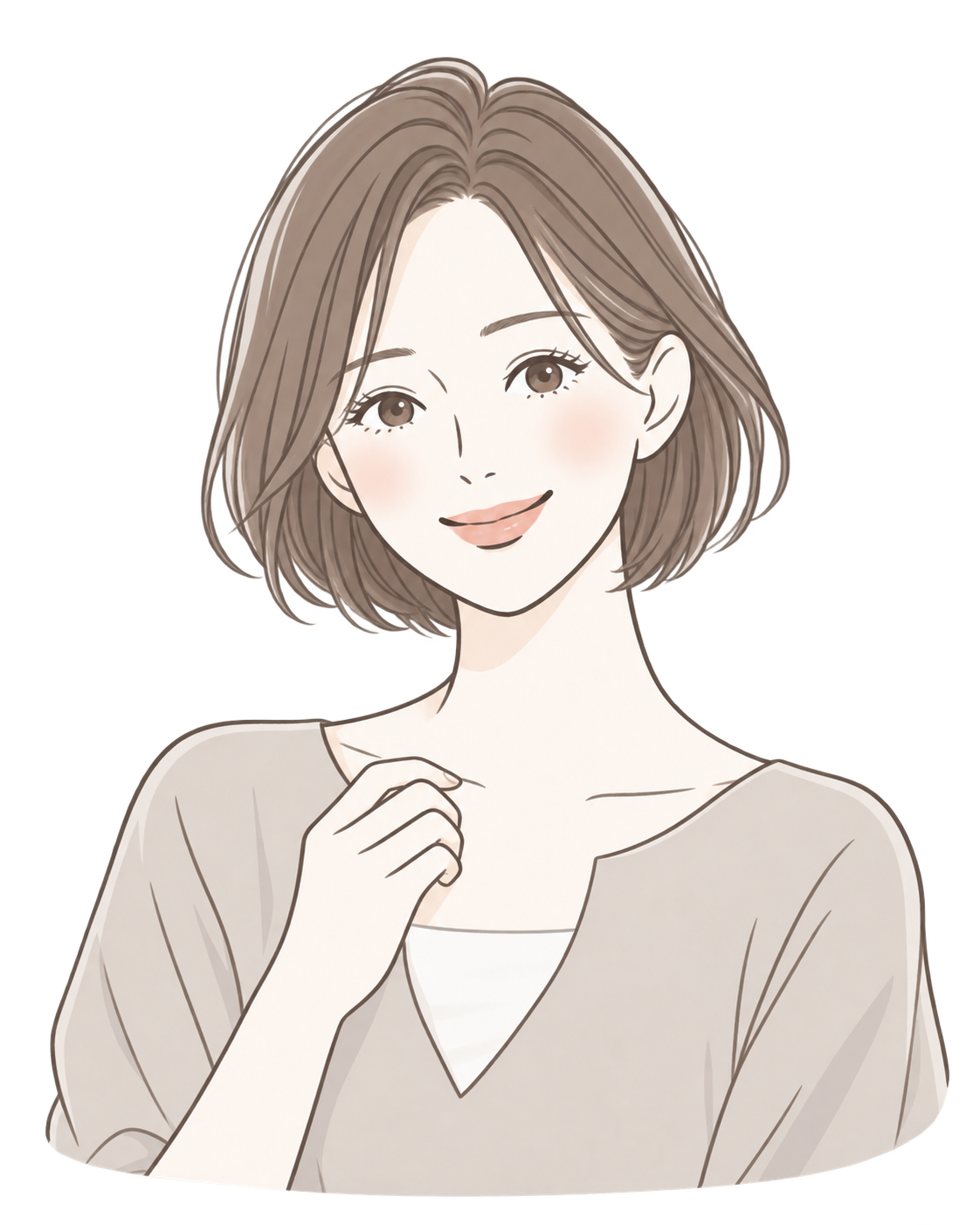 VOICE 01の女性イラスト